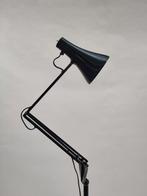Vintage metalen Terry Angelpoise lamp staande lamp zwart, Gebruikt, Mid century modern industrial design, ., Ophalen of Verzenden