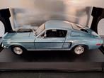 Ford Mustang GT Cobra 1968 Schaal 1:18, Hobby en Vrije tijd, Modelauto's | 1:18, Maisto, Auto, Nieuw, Ophalen of Verzenden