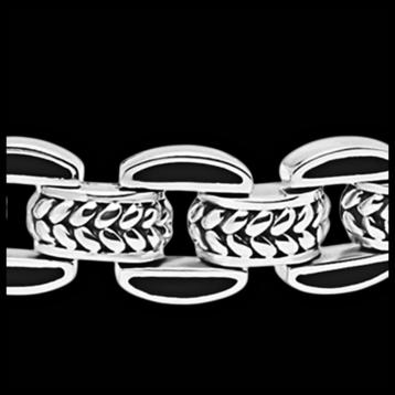 BATUL MINI BLACK ONYX maat C+  Buddha to Buddha armband beschikbaar voor biedingen