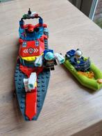 Lego city brandweer reddingsboot 60373, Ophalen of Verzenden, Zo goed als nieuw