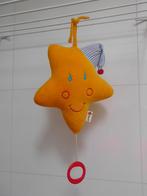 Babico muziekdoos gele ster velours schattig mutsje - 25 cm, Ophalen of Verzenden, Zo goed als nieuw, Overige typen, Met geluid