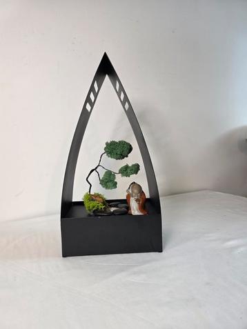 Zen Terrarium met Boeddha Beeldje beschikbaar voor biedingen