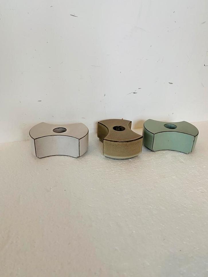 Cor Unum keramiek schik-elementen , jaren 80, Huis en Inrichting, Woonaccessoires | Vazen, Gebruikt, Overige kleuren, Minder dan 50 cm