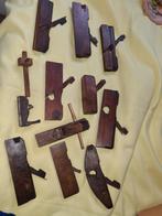 Collectie Oude Houten Schaven, Antiek en Kunst, Ophalen of Verzenden