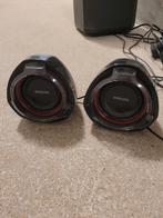 Philips Speakerset - Met subwoofer, Philips, Gebruikt, Ophalen of Verzenden, 60 tot 120 watt
