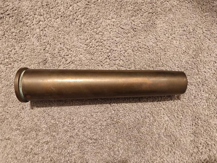 Zeldzame Oostenrijkse 4cm m36 huls wo2, Verzamelen, Militaria | Tweede Wereldoorlog, Landmacht, Hulzen of Bodemvondsten, Overige gebieden