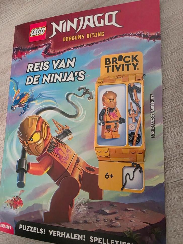 Nieuw Lego Ninjago Tijdschrift + Polybag, Kinderen en Baby's, Speelgoed | Duplo en Lego, Nieuw, Ophalen of Verzenden
