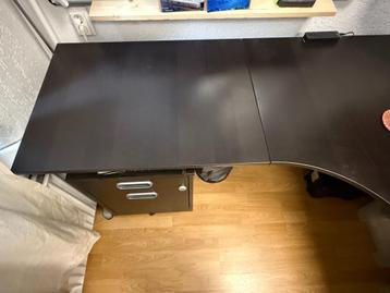 🔴 Opruiming! Hoekbureau bureau + stoel + ladeblok + extra - afbeelding 9