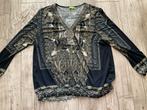 K Design dunne stretchy top maar extra 3 (52/54 zie afm), Verzenden, Zo goed als nieuw, Blouse of Tuniek