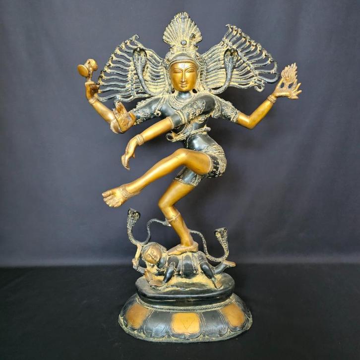 Bronzen Shiva Nataraj, Antiek en Kunst, Kunst | Niet-Westerse kunst, Ophalen
