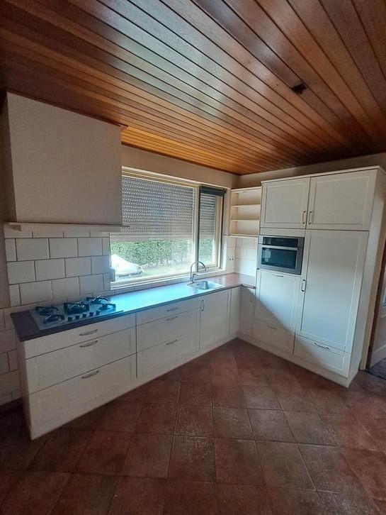 Keuken compleet, Huis en Inrichting, Keuken | Complete keukens, Gebruikt, Hoekkeuken, Wit, Hout, Ophalen