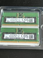 2x 8GB DDR5 1x8GB Samsung SODIMM, Computers en Software, RAM geheugen, Ophalen of Verzenden, Zo goed als nieuw, DDR5, Laptop