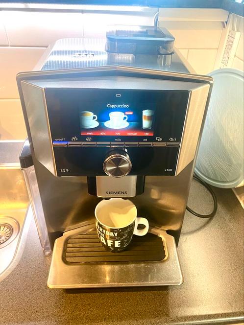 Siemens eq9 s500 koffiemachine, Witgoed en Apparatuur, Koffiezetapparaten, Zo goed als nieuw, Gemalen koffie, Koffiebonen, Koffiemachine