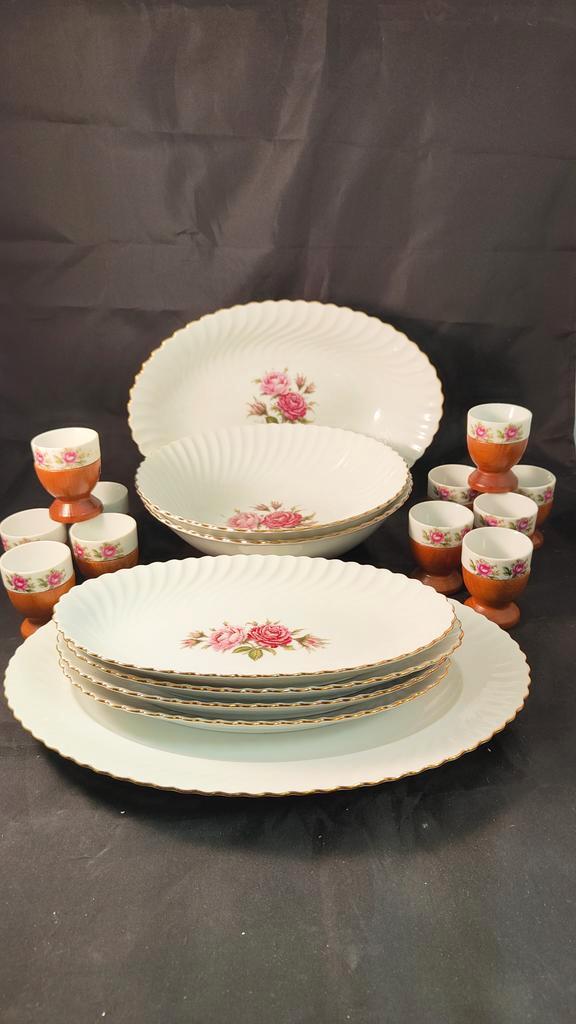 Kaiser servies Moosrose, Antiek en Kunst, Antiek | Servies compleet, Ophalen