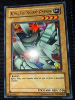 Alpha The Magnet Warrior - Yu-Gi-Oh! Kaart, Hobby en Vrije tijd, Verzamelkaartspellen | Yu-gi-Oh!, Ophalen of Verzenden, Gebruikt