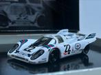 1:43 Porsche 917 winnaar Le Mans 24hr 1971 Martini giftbox, Gebruikt, Ophalen of Verzenden, MiniChamps, Auto