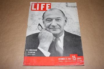 Life Magazine - October 27, 1947 - Vintage advertenties beschikbaar voor biedingen