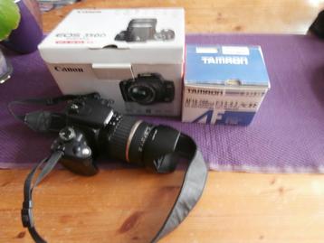 digitale fotocamera Canon EOS 350D lens Tamron AF 18-200 mm beschikbaar voor biedingen