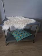 Industieël tafeltje, Indystrieël, Ophalen of Verzenden, Zo goed als nieuw, Minder dan 50 cm