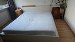 Bed inclusief matras, Huis en Inrichting, Ophalen, Gebruikt, Tweepersoons, Hout