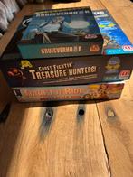Ticket to ride, treasure hunters en kruisverhoor, Hobby en Vrije tijd, Gezelschapsspellen | Bordspellen, Ophalen, Zo goed als nieuw