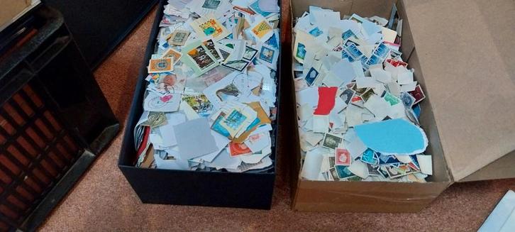 2 dozen vol met gestempelde zegels // kantoorpost, Postzegels en Munten, Postzegels | Nederland, Ophalen of Verzenden