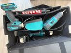 Makita LXT Lithium-ion schroeftolset., Ophalen of Verzenden, Zo goed als nieuw, Minder dan 700 watt, Haakse handslijpmachine