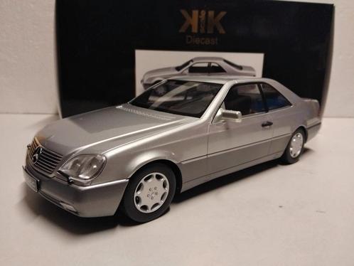 Mercedes Benz 600 SEC silver editie KK 750 Limited 1:18 KRD, Hobby en Vrije tijd, Modelauto's | 1:18, Zo goed als nieuw, Auto