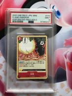 One Piece Flame Emperor OP-03 Holo Promo Japanse PSA 9, Ophalen of Verzenden, Nieuw, Losse kaart, Foil