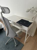 Desk + Confortable Chair + Desk Lamp + Mouse Pad, Ophalen, Zo goed als nieuw, Bureau