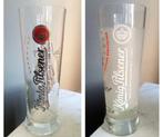 König Pilsener design bierglazen, gesigneerd, Verzamelen, Biermerken, Ophalen of Verzenden, Zo goed als nieuw, Glas of Glazen