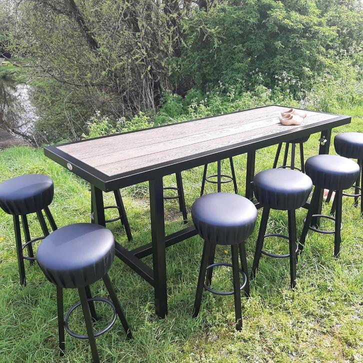 Statafels/bartafels oerdegelijk buiten onderhoudsvrij Horeca, Zakelijke goederen, Horeca | Meubilair en Inrichting, Meubilair