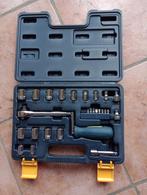 Mastercraft Gereedschapset Doppenset met Ratelaar in koffer, Doe-het-zelf en Verbouw, Gereedschap | Handgereedschap, Ophalen, Gebruikt