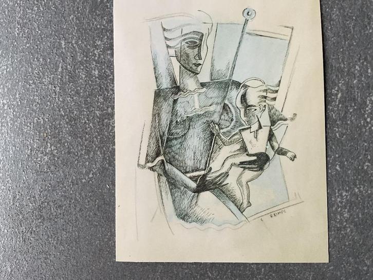 Reimond Kimpe Middelburg Zeeland, Antiek en Kunst, Kunst | Schilderijen | Klassiek, Ophalen of Verzenden