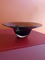 moderne design glazen schaal, Schaal, Rond, Ophalen of Verzenden, Glas