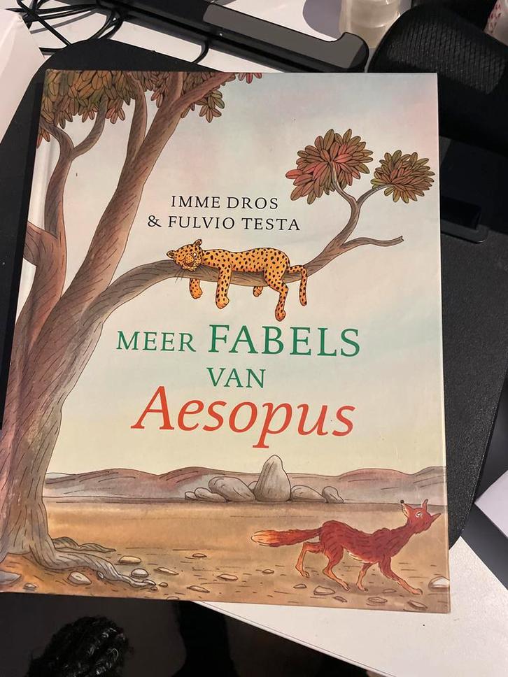 Meer Fabels van Aesopus - Imme Dros & Fulvio Testa, Boeken, Sprookjes en Fabels, Zo goed als nieuw, Ophalen of Verzenden