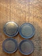 Set van 4 Belgische 2 Euro Munten - 2000, Ophalen of Verzenden, Metaal, Setje