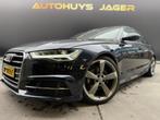 Audi A6 Limousine 1.8 TFSI ultra S line Edition, Gebruikt, Blauw, Leder en Stof, Bedrijf