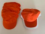 8 oranje caps, Voor Nederland elftal of Koningsdag, Nieuw, Ophalen of Verzenden, Oranje of Koningsdag