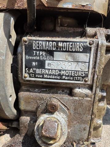 Bernard W18 stationaire motor beschikbaar voor biedingen