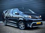 Toyota PROACE Worker 2.0 D-4D LANG DC NAVI|LEDER|CARPLAY|TRE, Auto's, Bestelauto's, 1734 kg, Gebruikt, 4 cilinders, Zwart