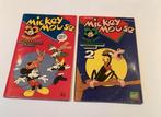 Twee reclamestrips Mickey Mouse uitgegeven door Dreft, Ophalen of Verzenden, Mickey Mouse, Zo goed als nieuw, Papier, Kaart of Schrift