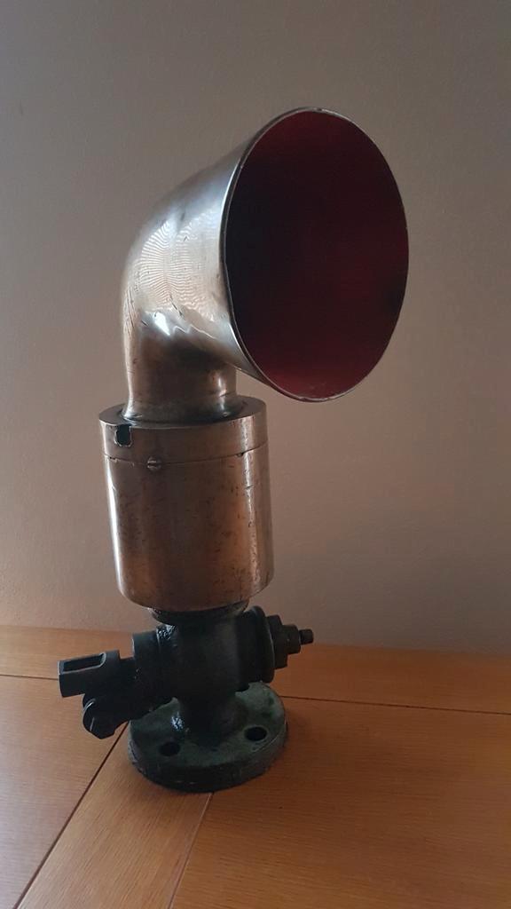 Antieke Stoomsirene - Scheepshoorn, Antiek en Kunst, Antiek | Koper en Brons, Ophalen of Verzenden