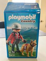 Playmobil hulpverlener met reddingshond, Ophalen, Nieuw, Complete set