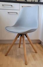 6 grijze kuipstoelen (eetkamerstoel), Huis en Inrichting, Stoelen, Ophalen, Gebruikt, Grijs, Vijf, Zes of meer stoelen