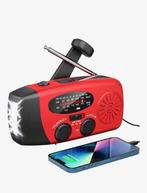 Noodpakket opwindbare en zon energie Radio Zaklamp Powerbank, Ophalen of Verzenden, Nieuw