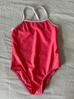 Badpakje maat 92 roze met witte bandjes, Ophalen of Verzenden, Zo goed als nieuw, Meisje, Sport- of Zwemkleding