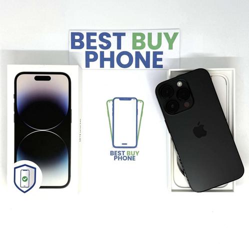 iPhone 14 pro 128GB zwart /kras vrij glas /87% batt /garanti, Telecommunicatie, Mobiele telefoons | Apple iPhone, Zo goed als nieuw