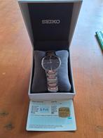 Seiko heren horloge, Sieraden, Tassen en Uiterlijk, Horloges | Heren, Ophalen of Verzenden, Zo goed als nieuw, Staal, Seiko