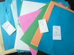 Vouwblaadjes 20 cm x 20 cm. Dun papier., Hobby en Vrije tijd, Ophalen of Verzenden, Zo goed als nieuw